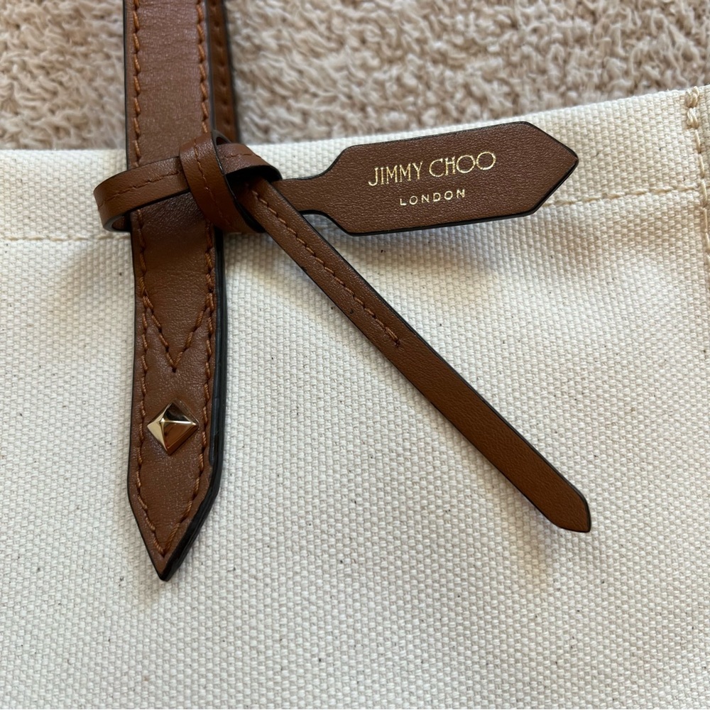 Jimmy Choo canvas tote bag - Picture 6 of 16